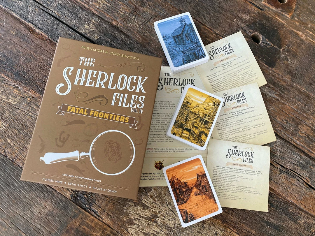 Indie Boards & Cards The Sherlock Files: Fatal Frontiers