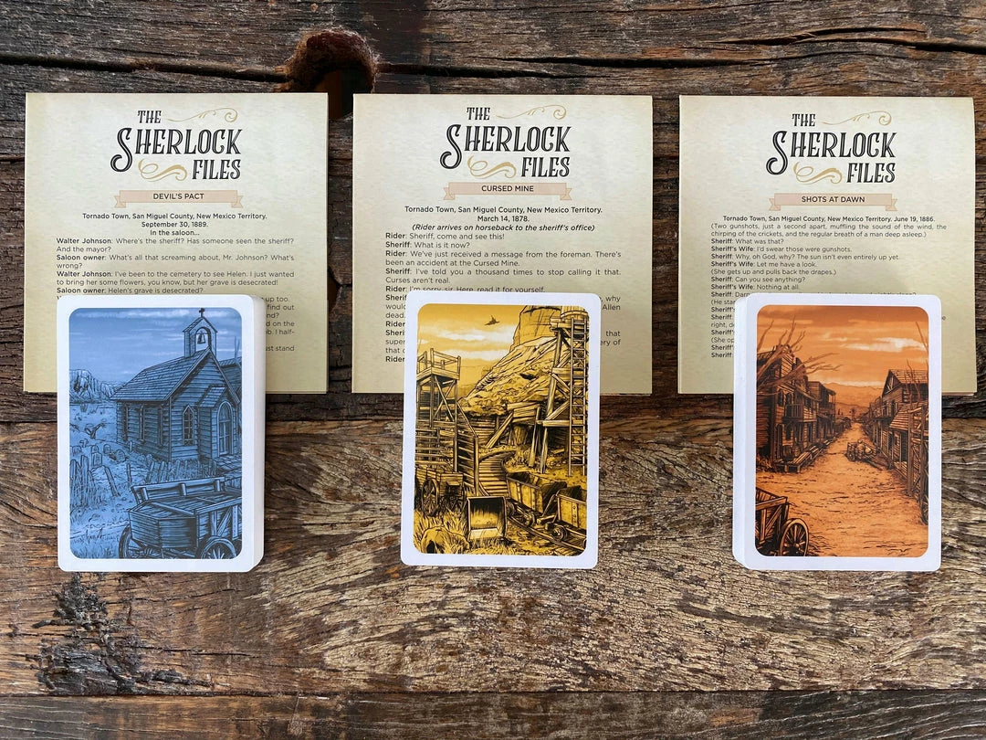 Indie Boards & Cards The Sherlock Files: Fatal Frontiers