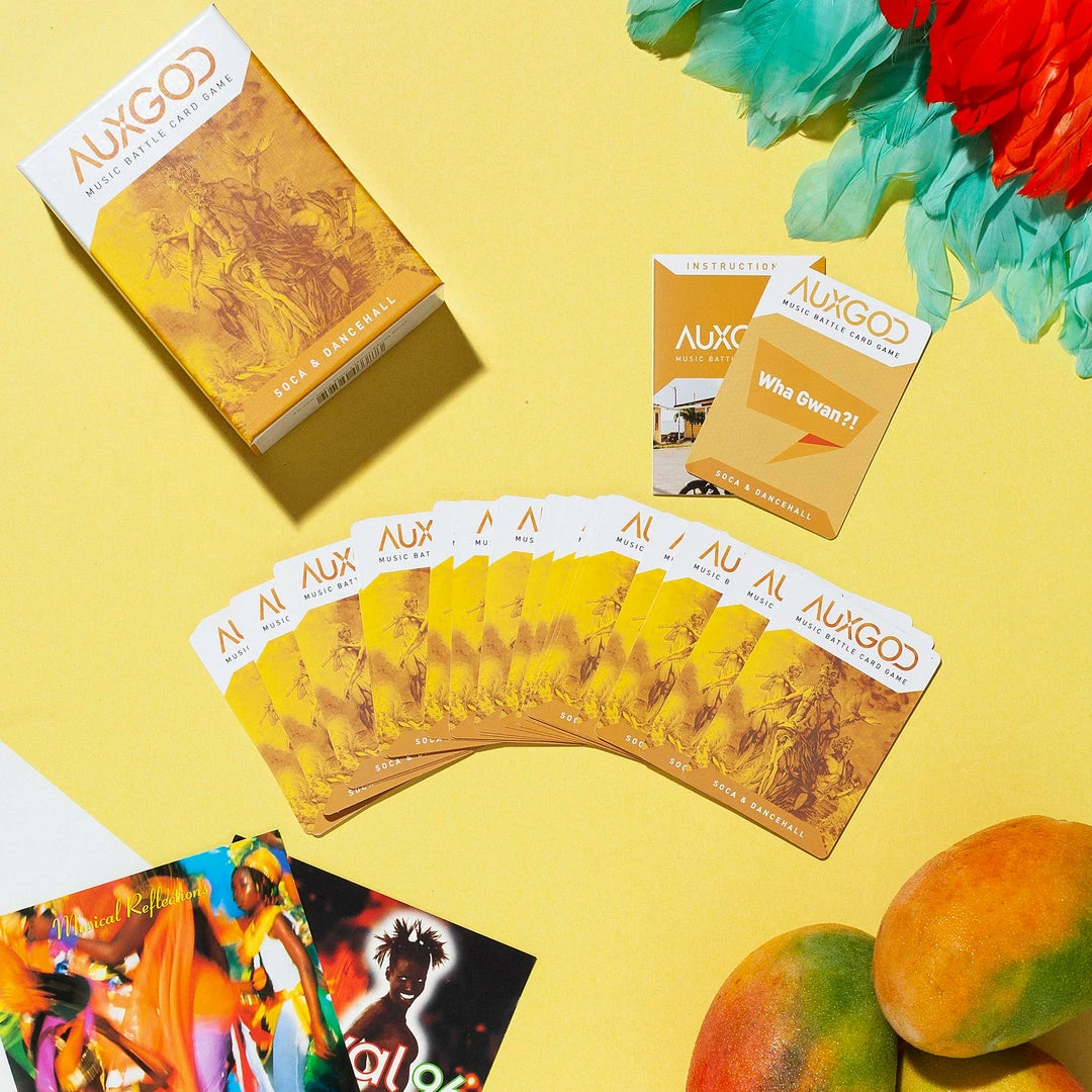 AUXGOD Soca & Dancehall Card Games