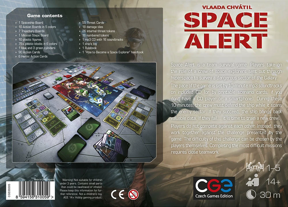 Czech Games Space Alert Strategy Games