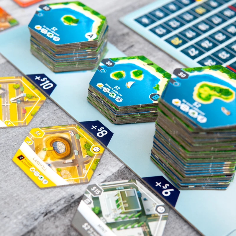 Bezier Games Suburbia (Second Edition) Strategy Games