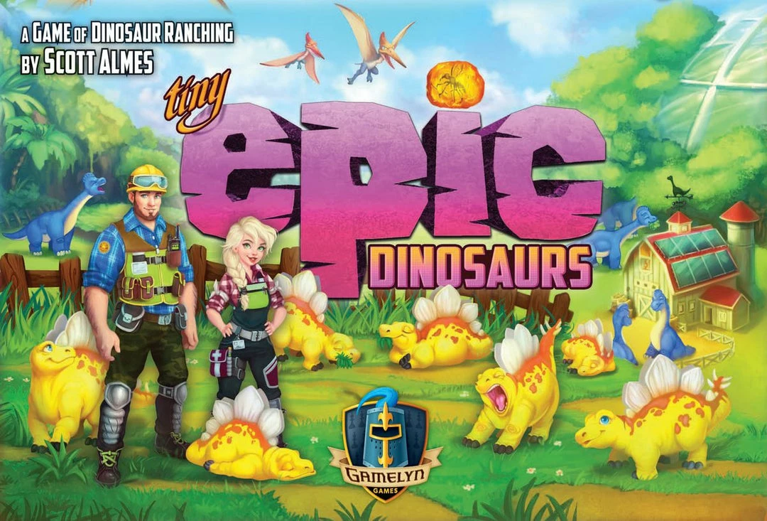 Gamelyn Games Tiny Epic Dinosaurs Strategy Games
